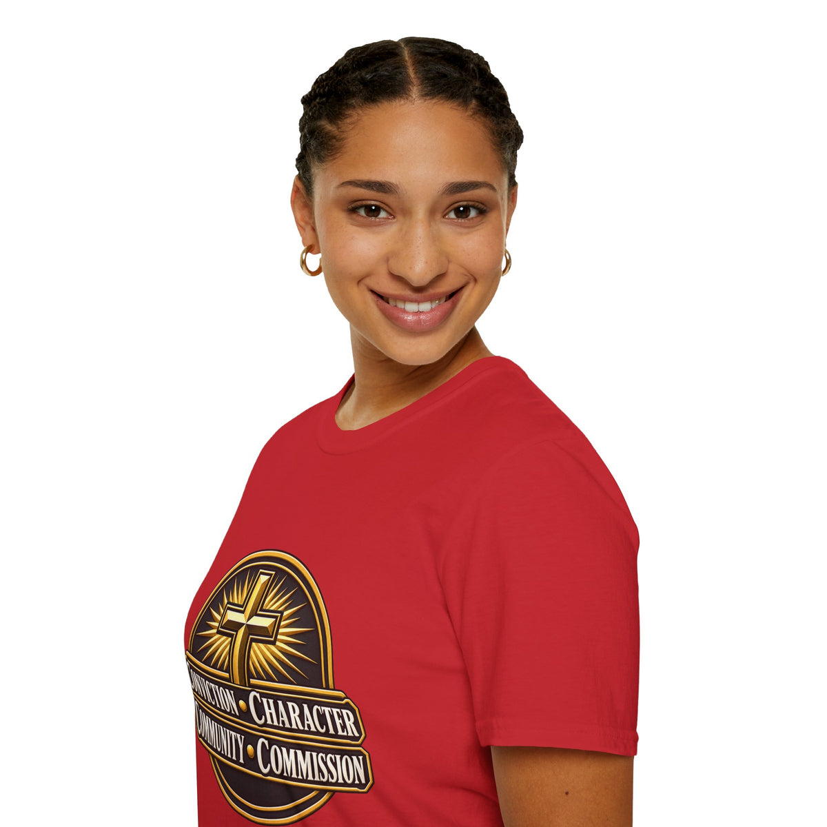 Conviction • Character Christian T-Shirt — Cross Faith Ministry Tee
