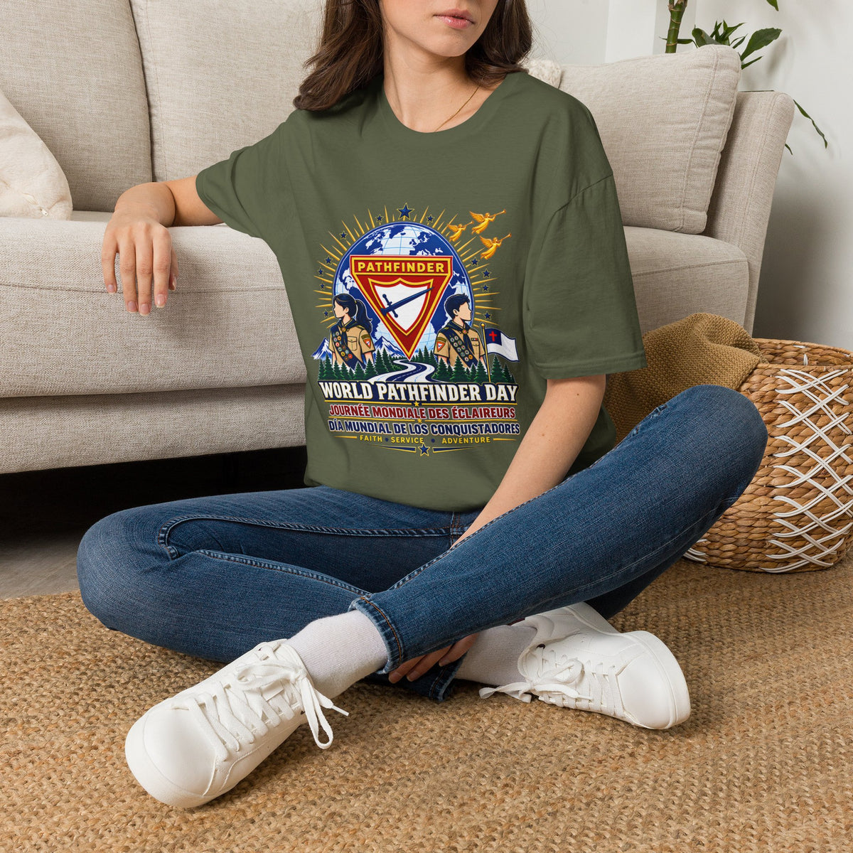 Pathfinder World Day T-Shirt — World Pathfinder Day Celebration Tee