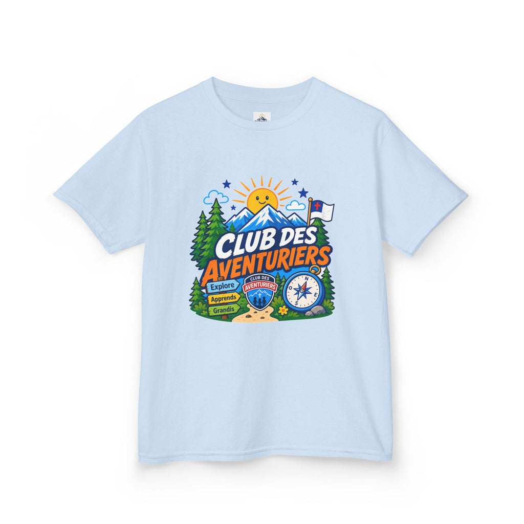 Club de Aventureros Camiseta (Niños) | Camping, Brújula y Sol