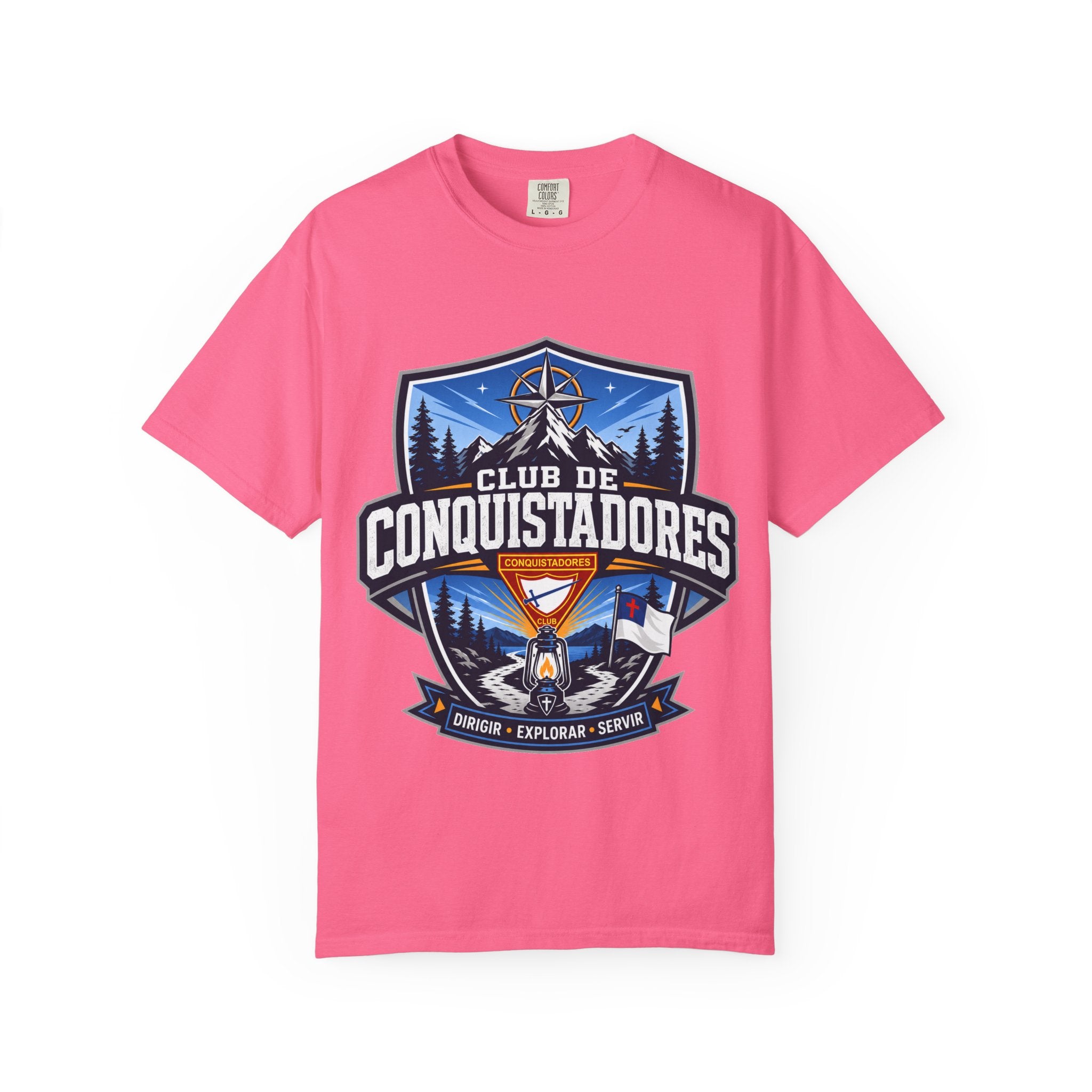 Camiseta unisex para adultos Club des Conquistadores | Linterna