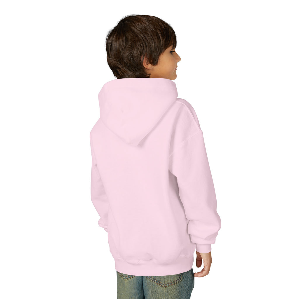 Pathfinder Youth Hoodie — Graphic Youth Pullover with Bold Script Logo