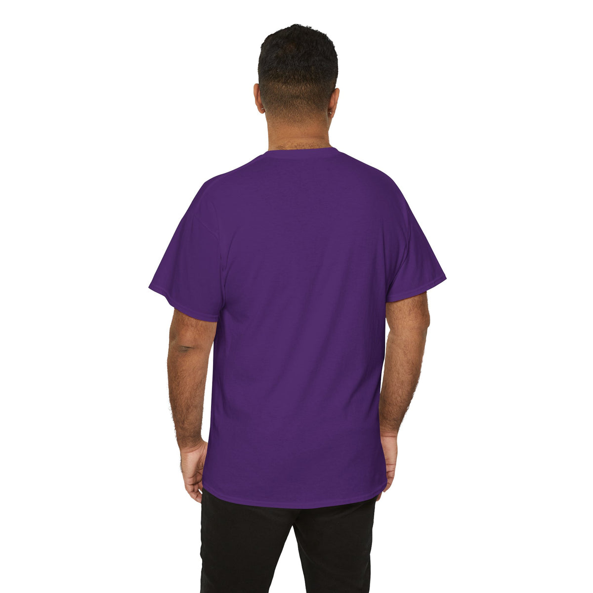 Deacon & Deaconess Heart Logo T-Shirt — Church Ministry Tee (Purple & Gold)