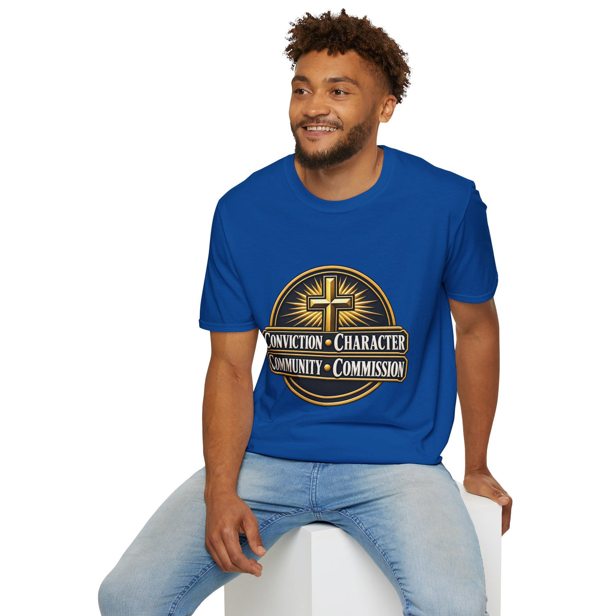 Conviction • Character Christian T-Shirt — Cross Faith Ministry Tee