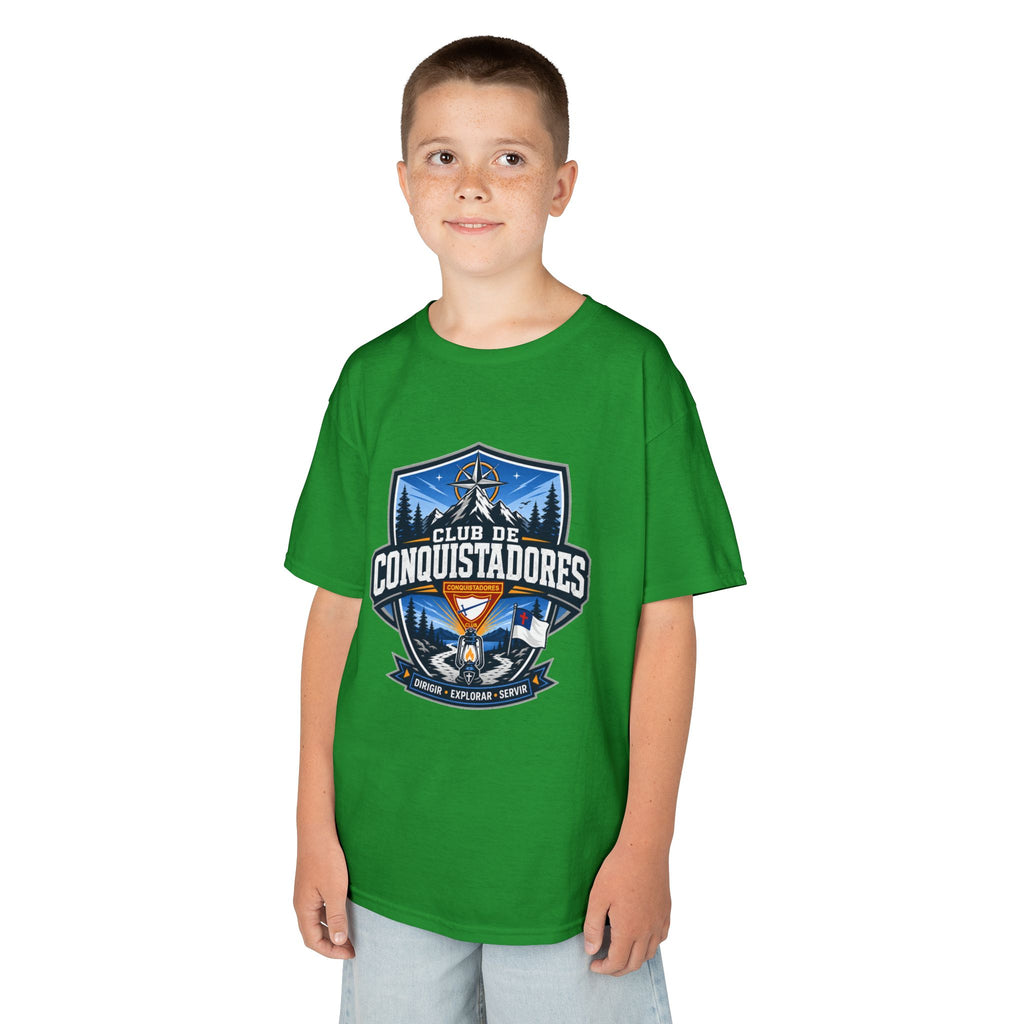 Camiseta Unisex para Niños Club des Conquistadores | Linterna