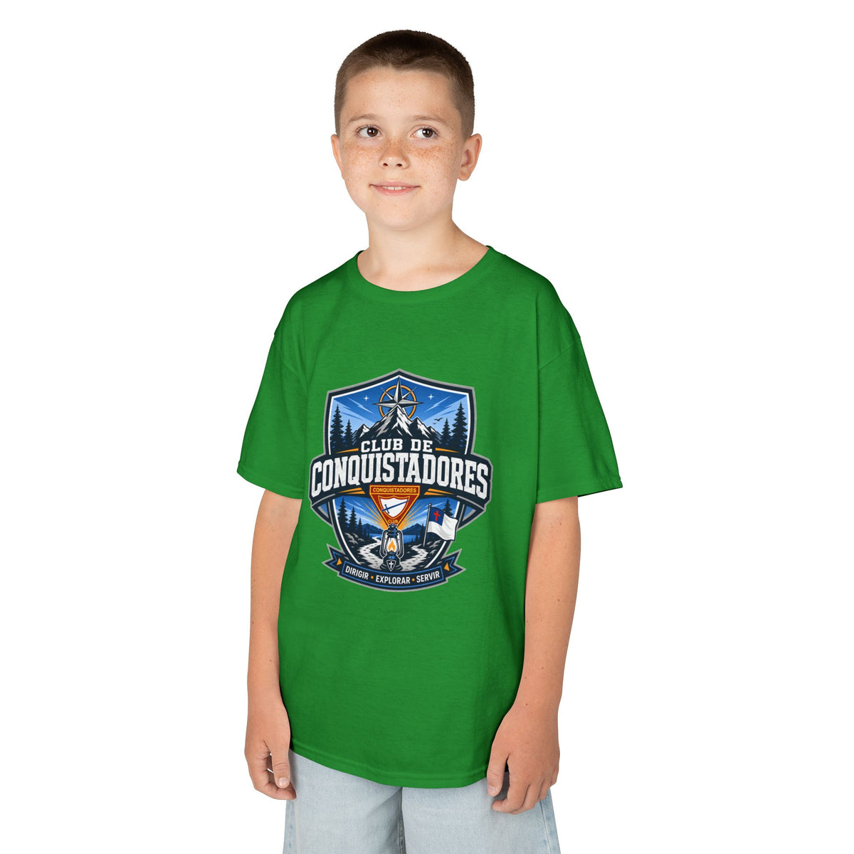 Camiseta Unisex para Niños Club des Conquistadores | Linterna