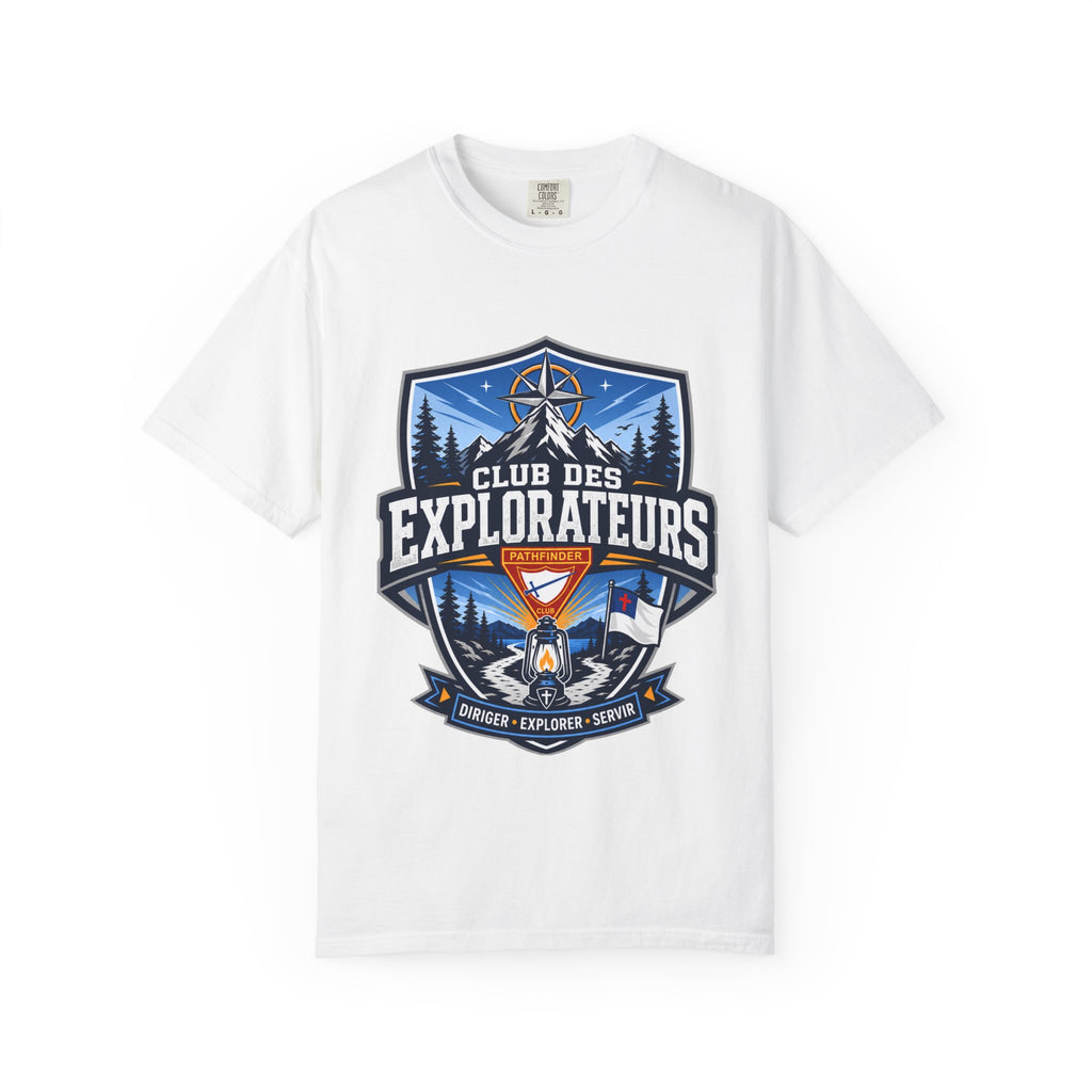 T-shirt adulte unisexe Club des Explorateurs | Lanterne