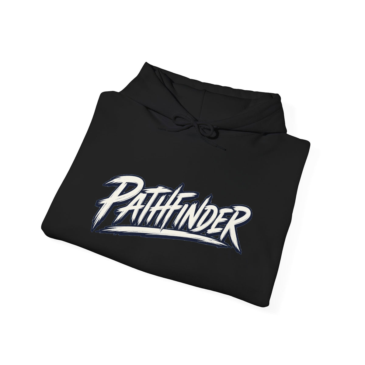 Pathfinder Graphic Hoodie — Retro Script Logo Pullover