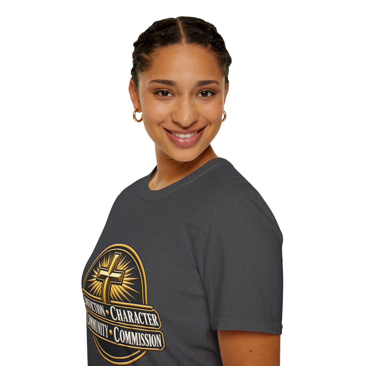 Conviction • Character Christian T-Shirt — Cross Faith Ministry Tee