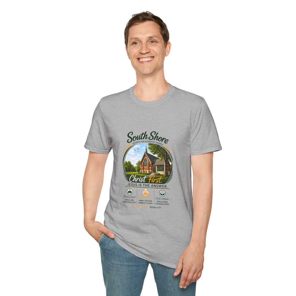 South Shore Church T-Shirt — South Shore Seventh-Day Adventist Church Graphic Tee