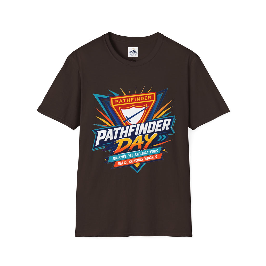 Pathfinder Day T-Shirt — Retro Badge Graphic Tee for Scouts & Explorers
