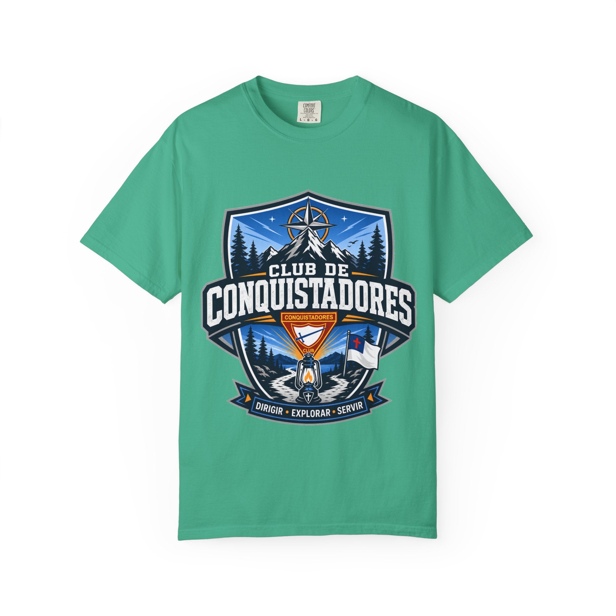 Camiseta unisex para adultos Club des Conquistadores | Linterna
