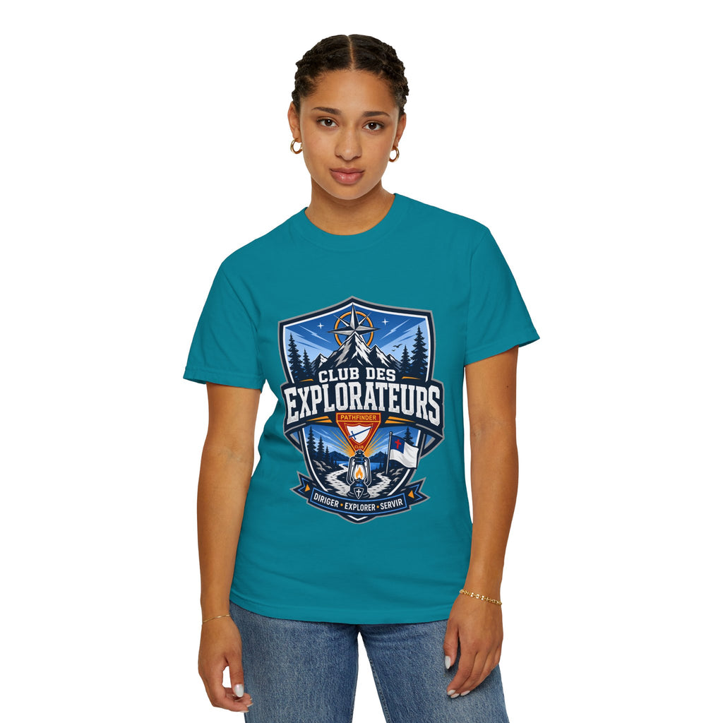 T-shirt adulte unisexe Club des Explorateurs | Lanterne