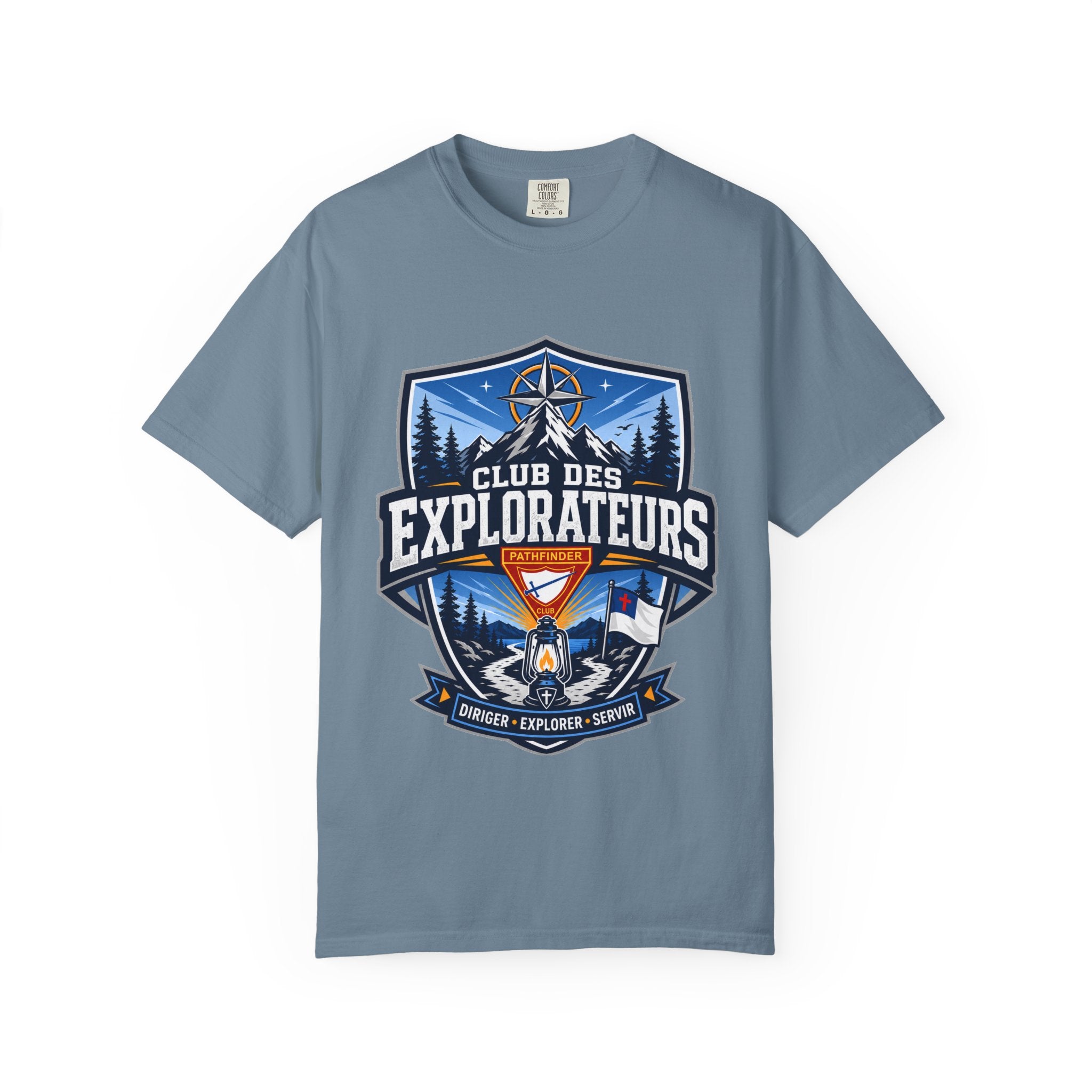 T-shirt adulte unisexe Club des Explorateurs | Lanterne