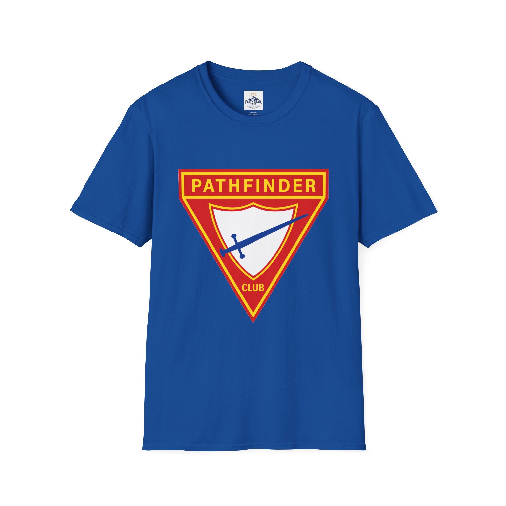 Pathfinder Club T-Shirt — Retro Shield Logo Tee