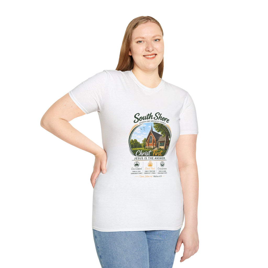 South Shore Church T-Shirt — South Shore Seventh-Day Adventist Church Graphic Tee