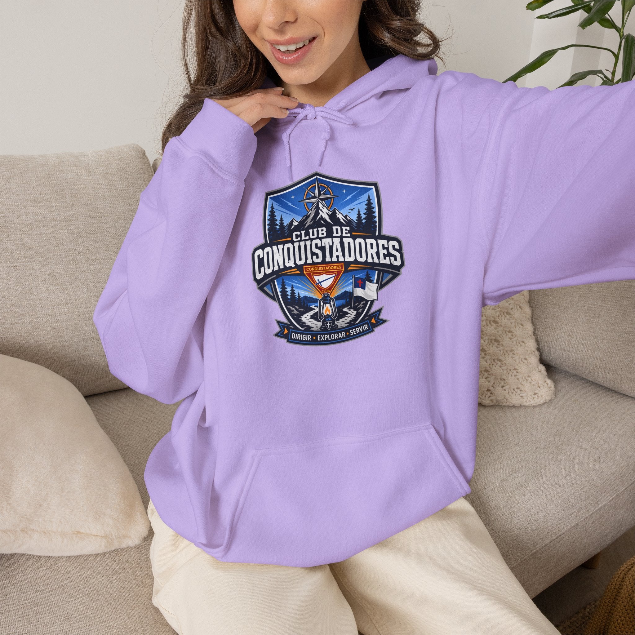 Club de Conquistadores Hoodie para Adultos |Lantern
