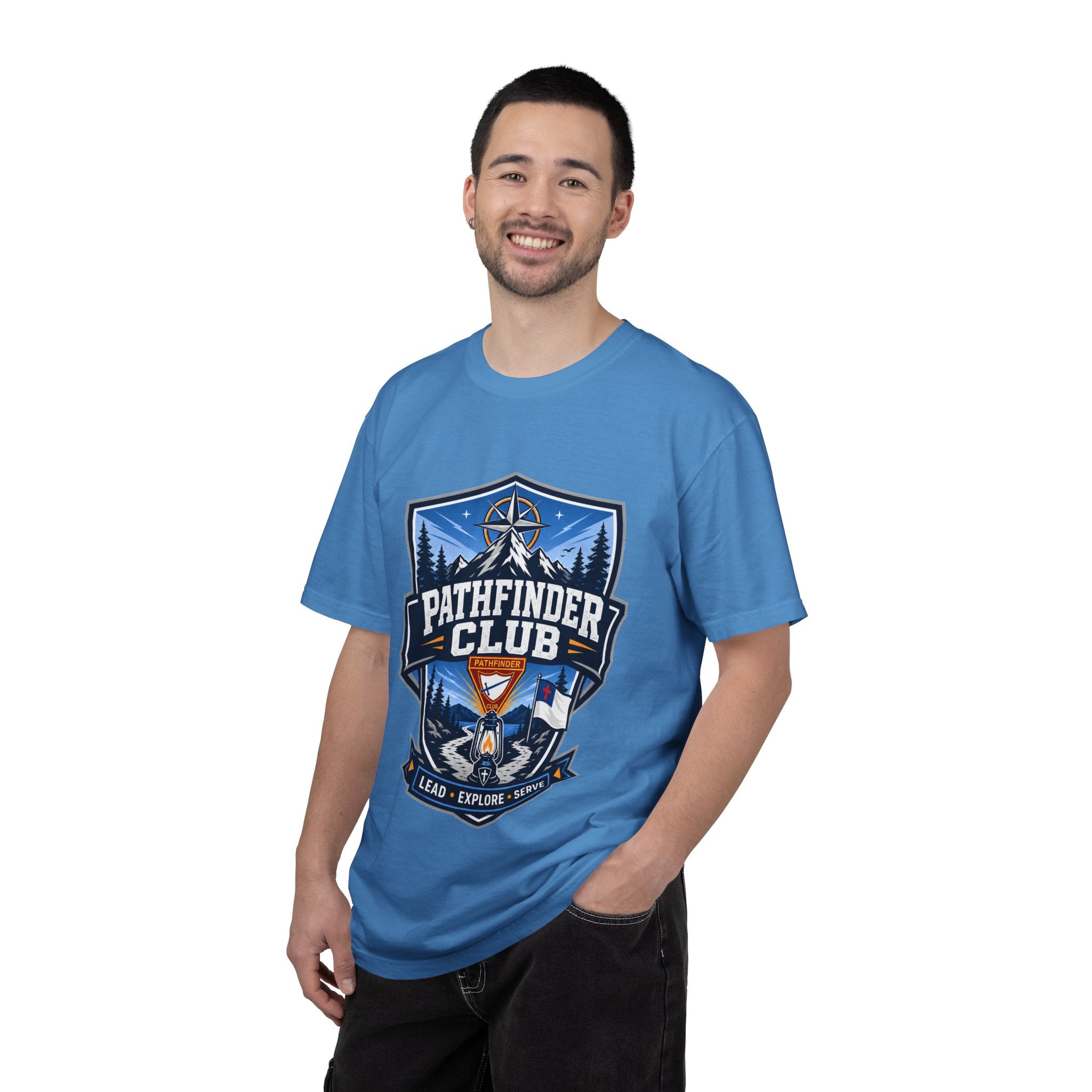 Pathfinder Club Adult Unisex T-shirt | Lantern