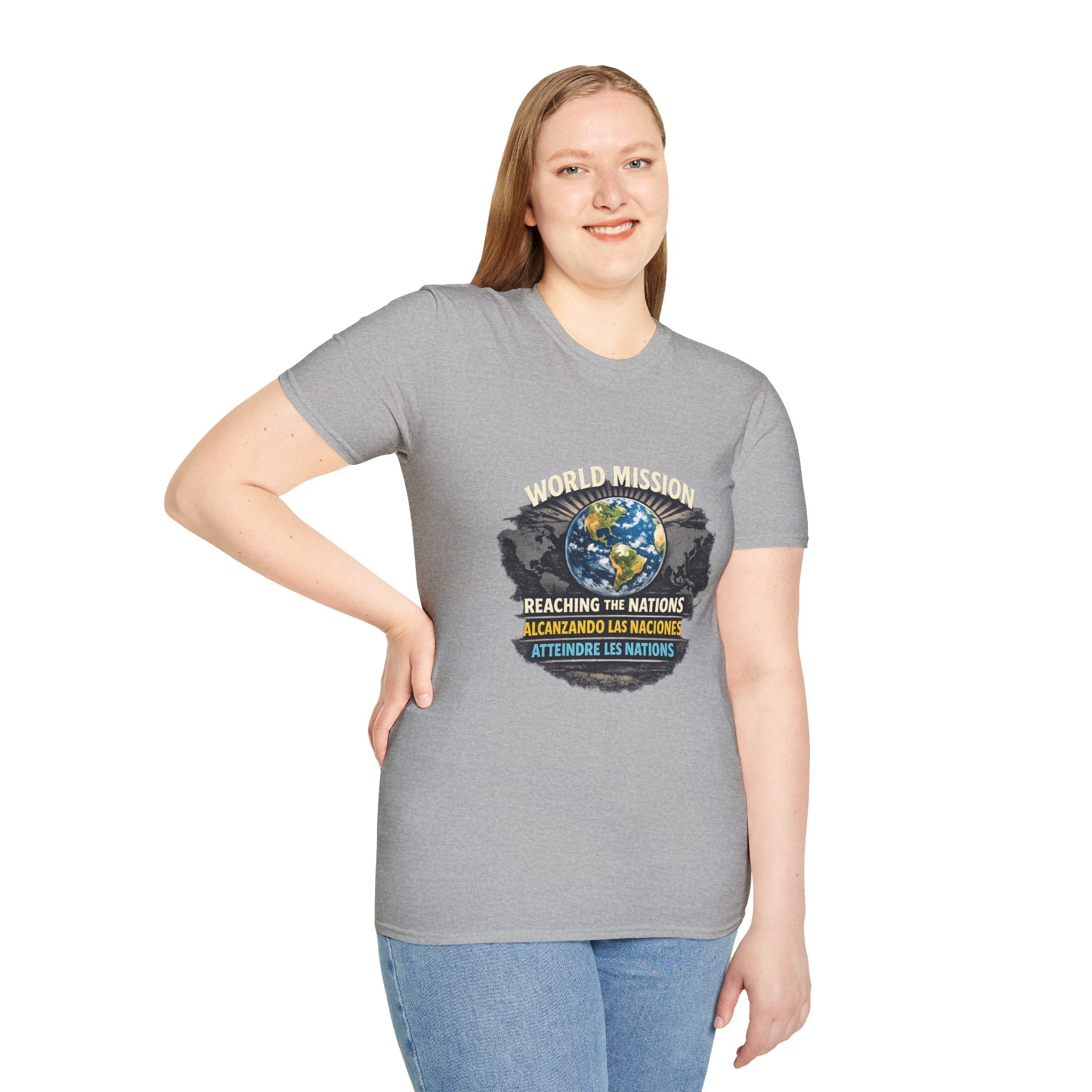 World Mission T-Shirt — Reaching the Nations Globe Tee