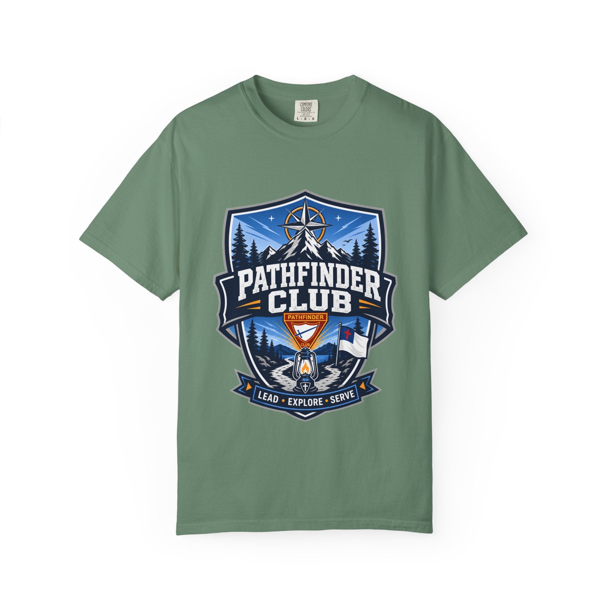 Pathfinder Club Adult Unisex T-shirt | Lantern