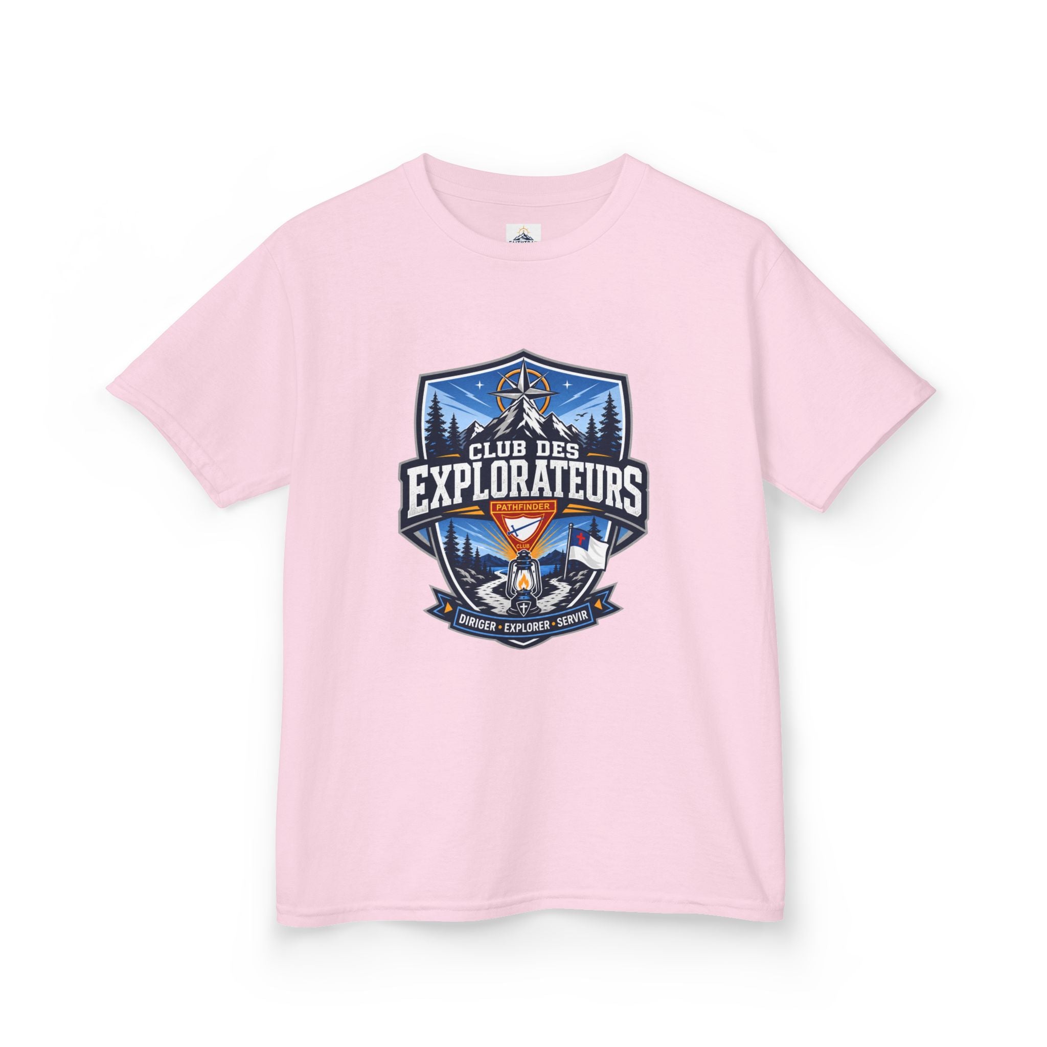 T-shirt unisexe pour Enfants Club des Explorateurs | Lanterne