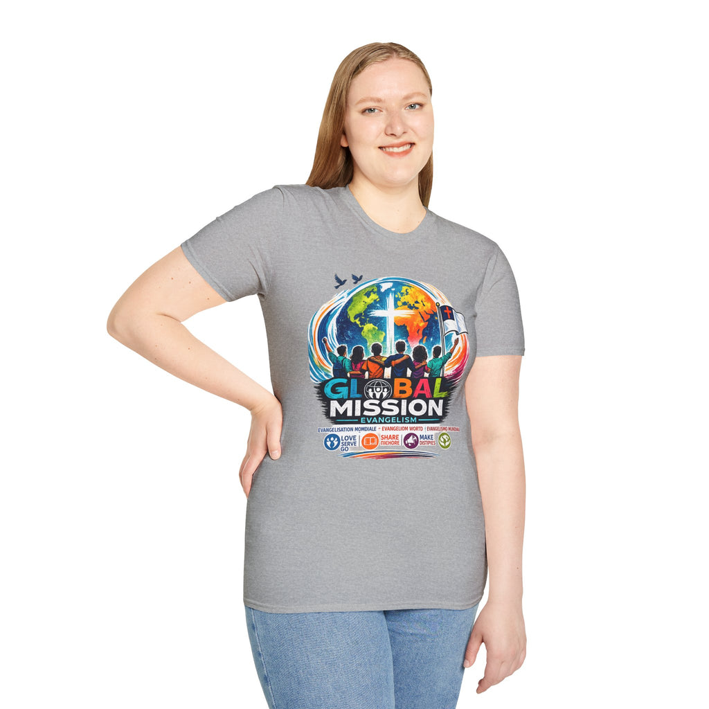 Global Mission T-Shirt — Christian Outreach Faith Tee