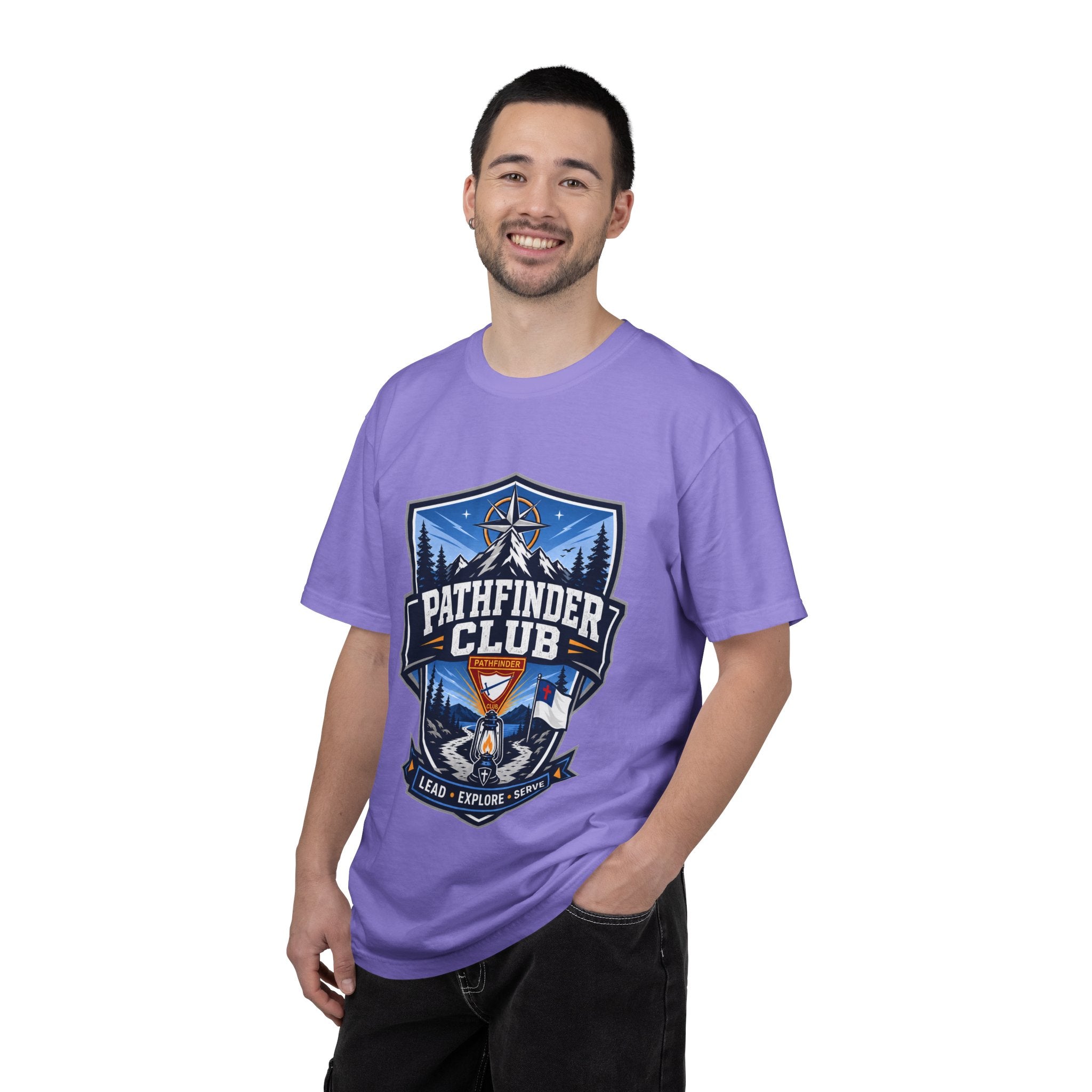 Pathfinder Club Adult Unisex T-shirt | Lantern