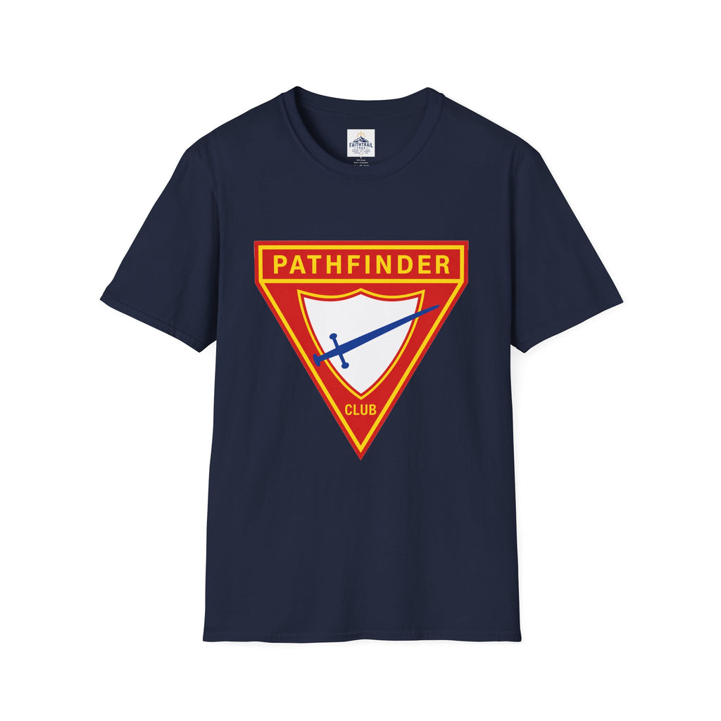 Pathfinder Club T-Shirt — Retro Shield Logo Tee