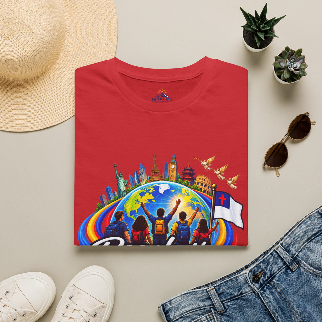 Reach the Nations T-Shirt — Global Missions Christian Outreach Tee