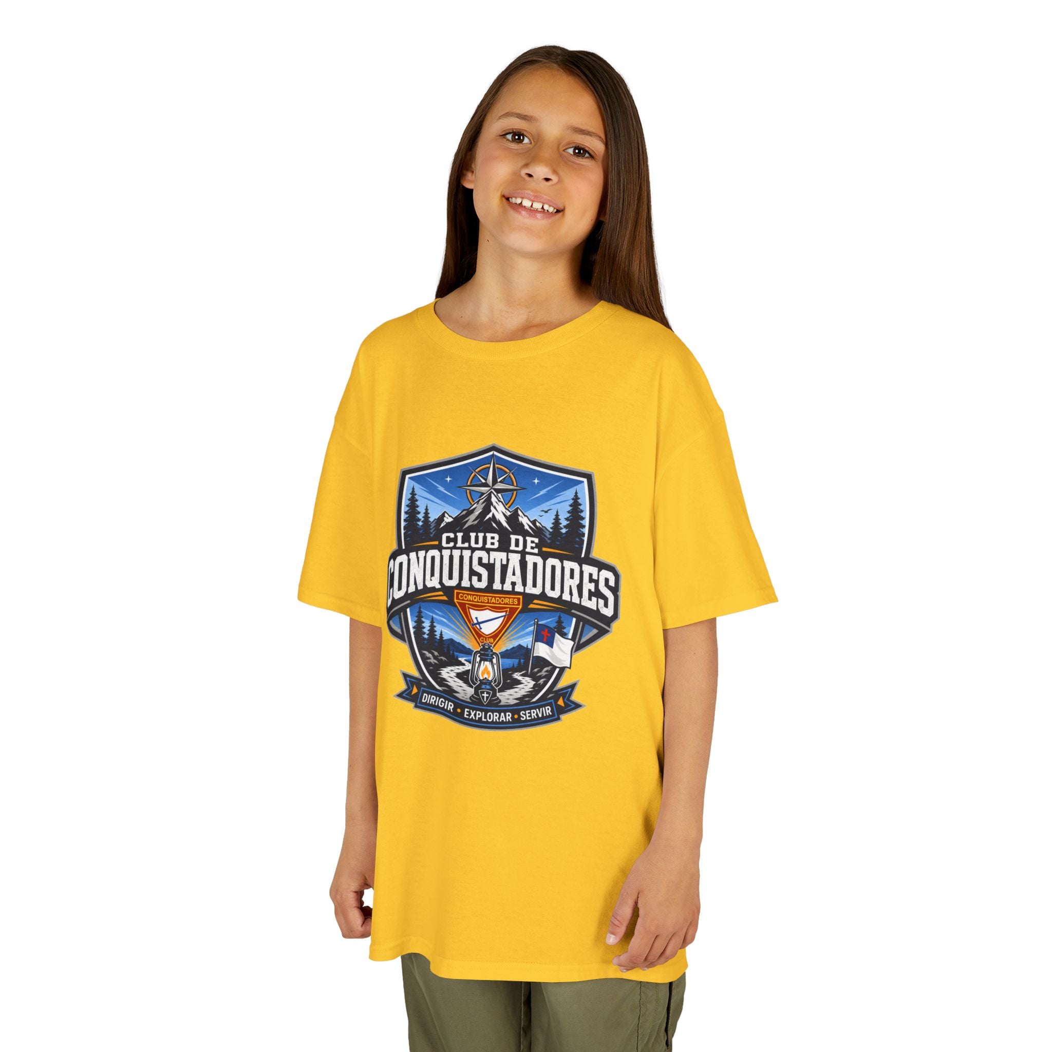 Camiseta Unisex para Niños Club des Conquistadores | Linterna