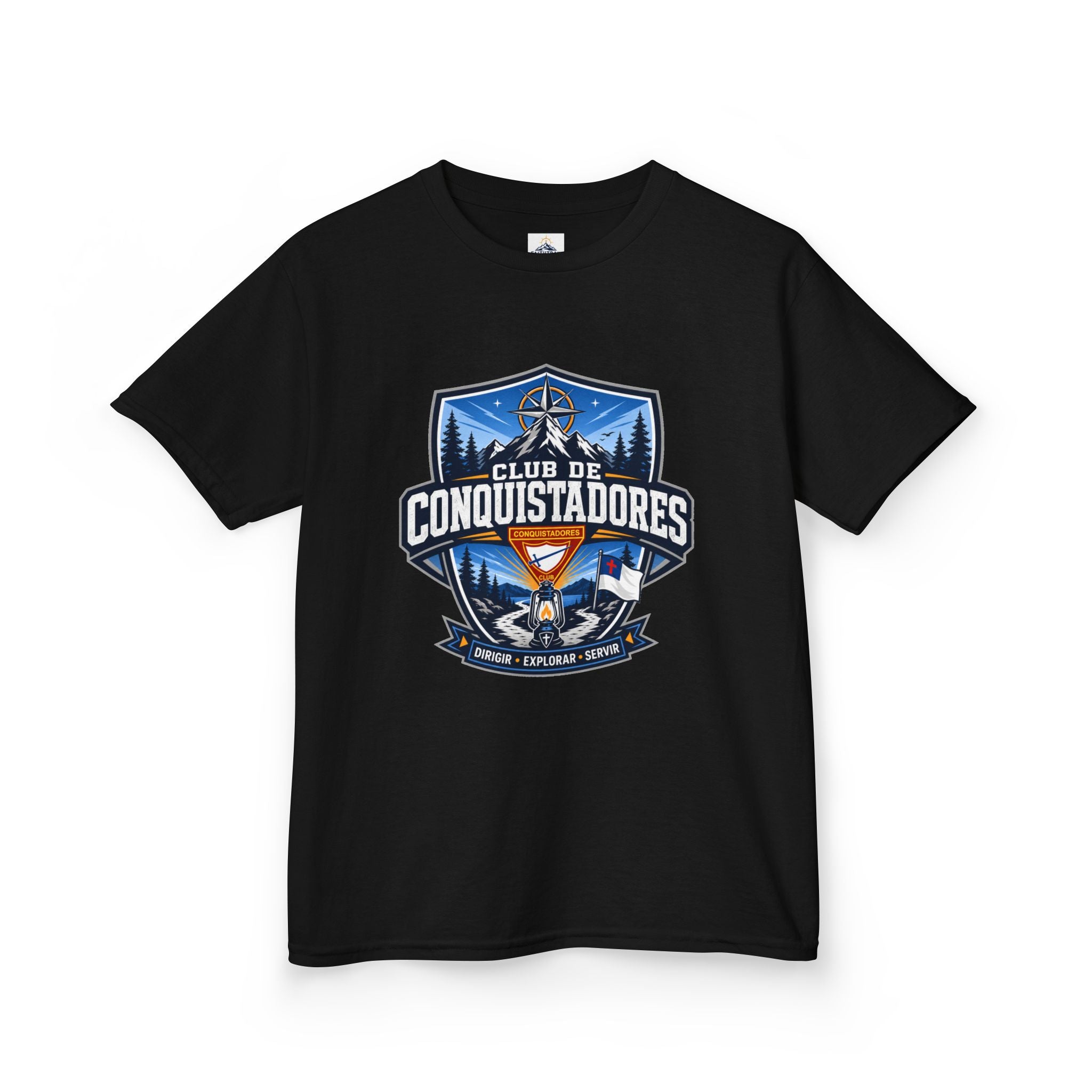 Camiseta Unisex para Niños Club des Conquistadores | Linterna
