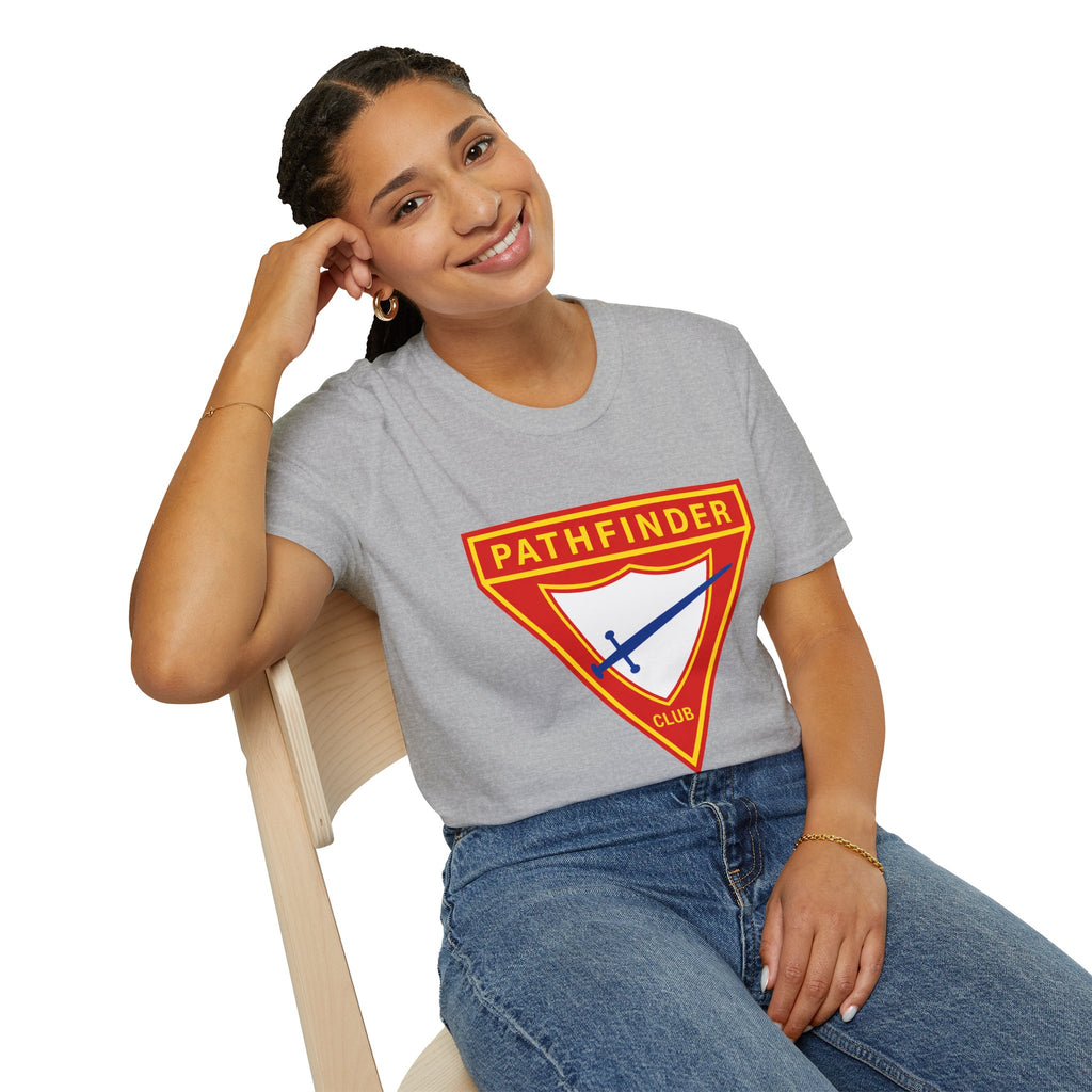 Pathfinder Club T-Shirt — Retro Shield Logo Tee