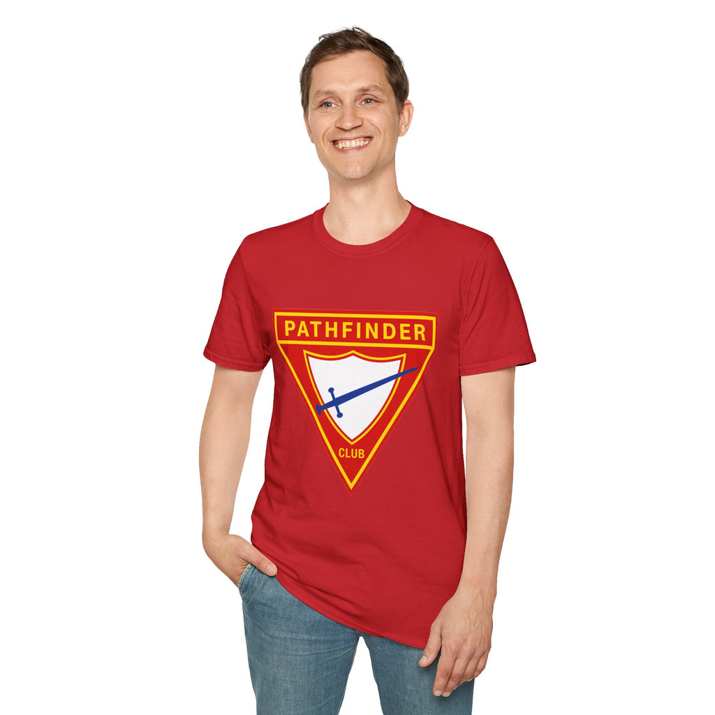 Pathfinder Club T-Shirt — Retro Shield Logo Tee