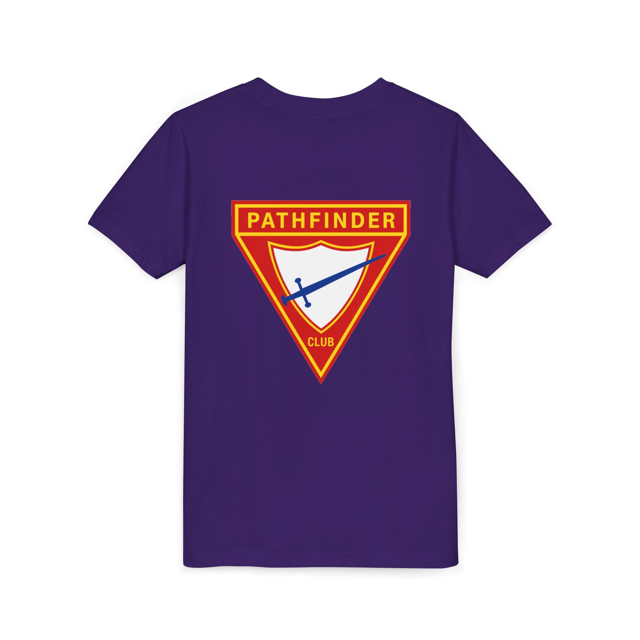Pathfinder Club Youth Tee — Pathfinder Shield Emblem Short Sleeve Shirt
