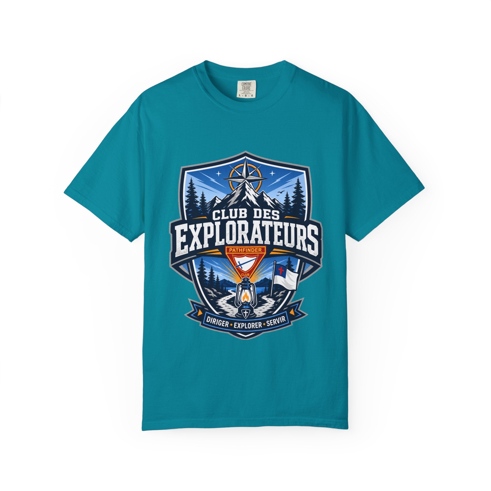 T-shirt adulte unisexe Club des Explorateurs | Lanterne