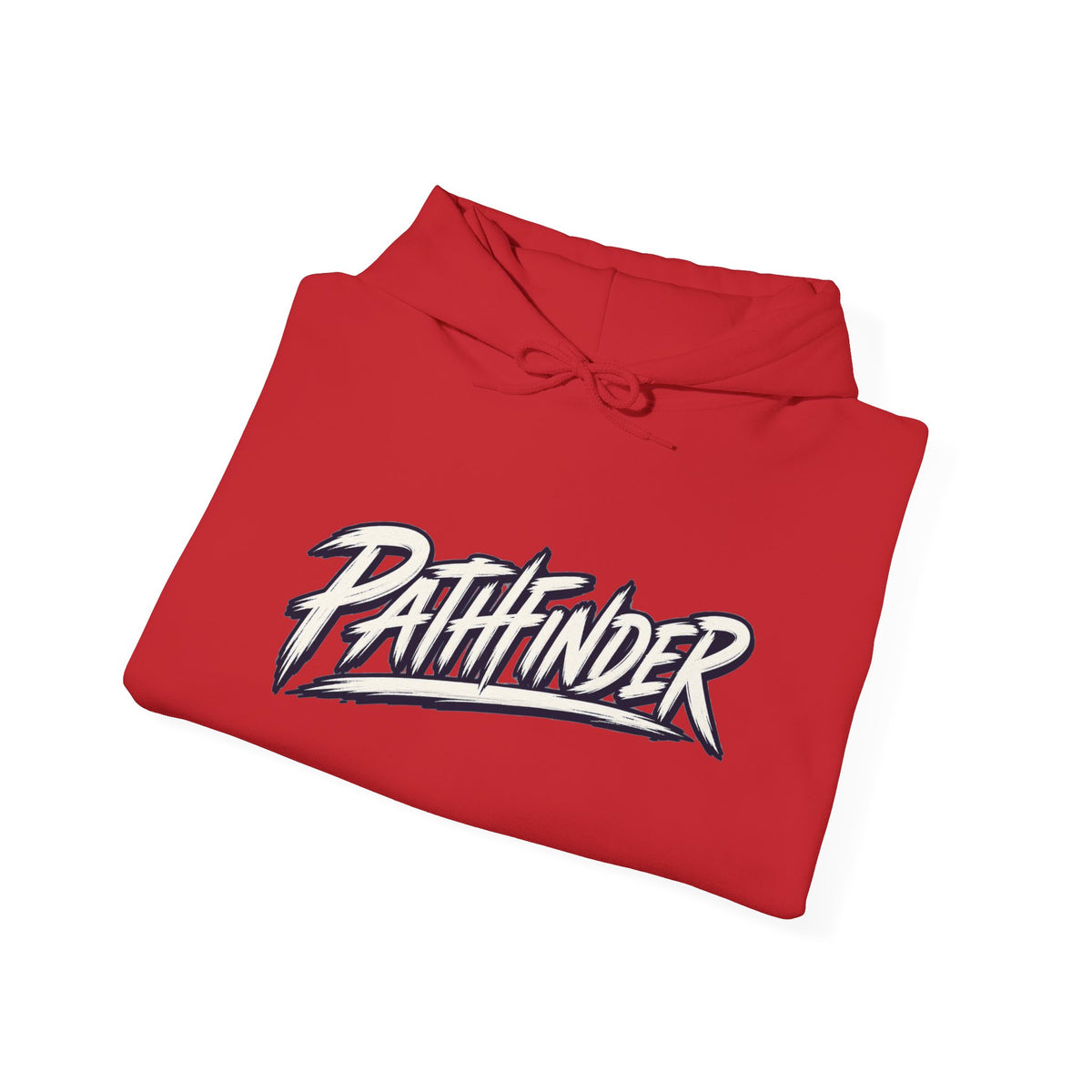 Pathfinder Graphic Hoodie — Retro Script Logo Pullover