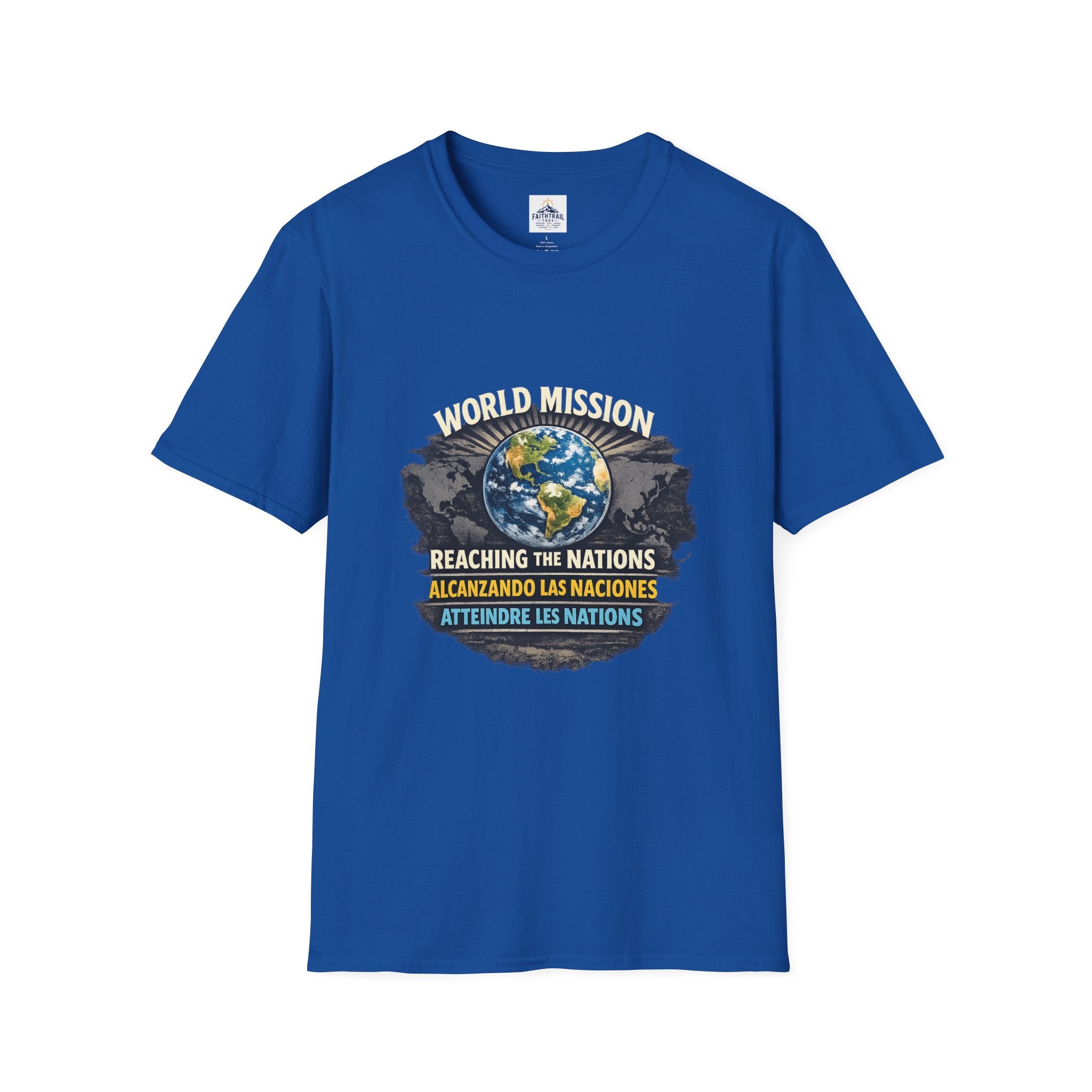 World Mission T-Shirt — Reaching the Nations Globe Tee