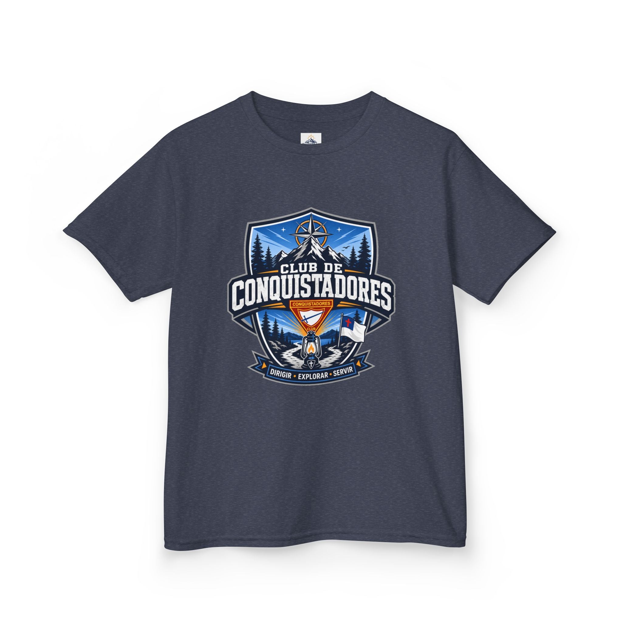 Camiseta Unisex para Niños Club des Conquistadores | Linterna