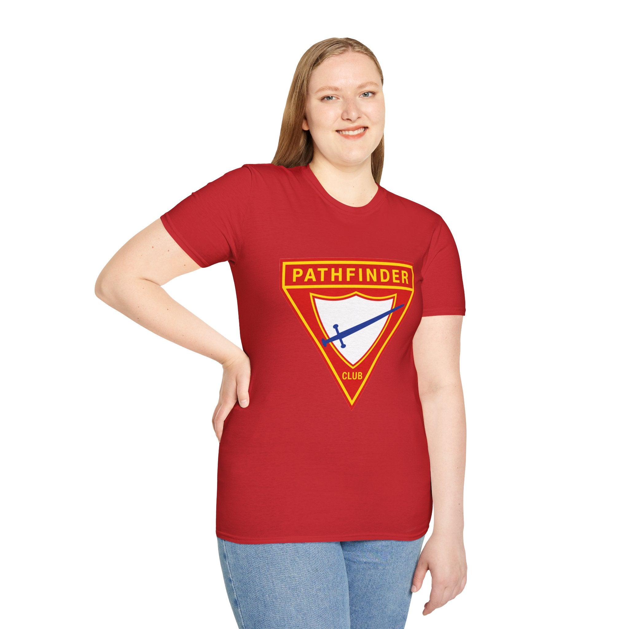 Pathfinder Club T-Shirt — Retro Shield Logo Tee