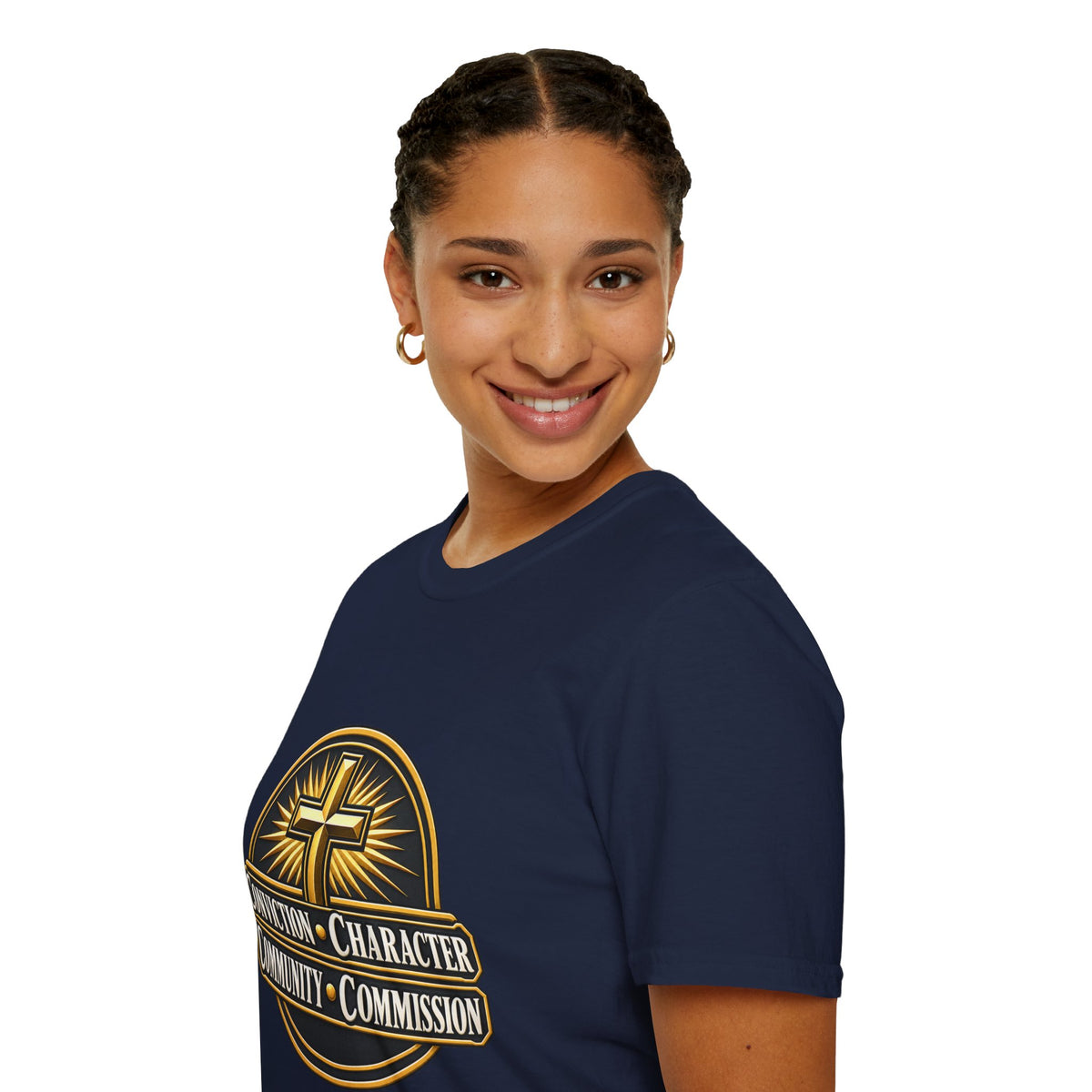 Conviction • Character Christian T-Shirt — Cross Faith Ministry Tee