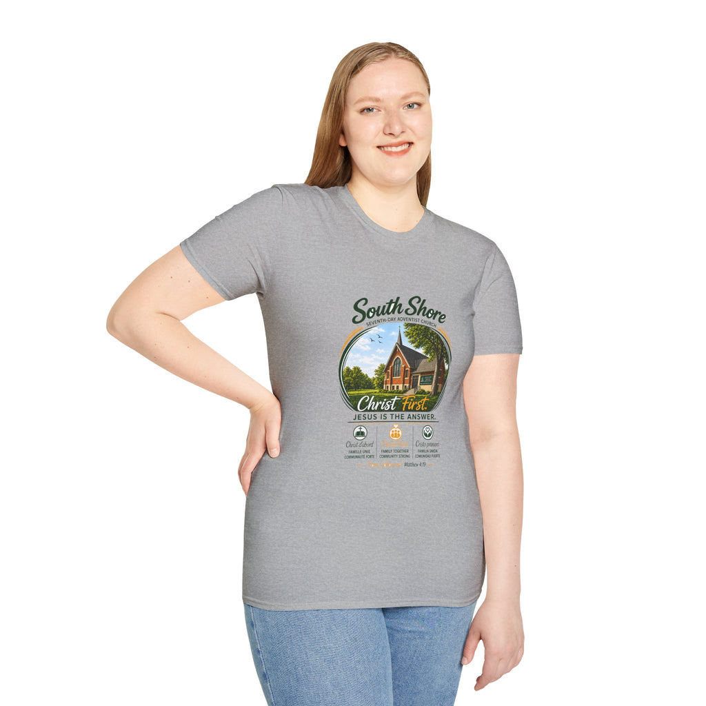 South Shore Church T-Shirt — South Shore Seventh-Day Adventist Church Graphic Tee