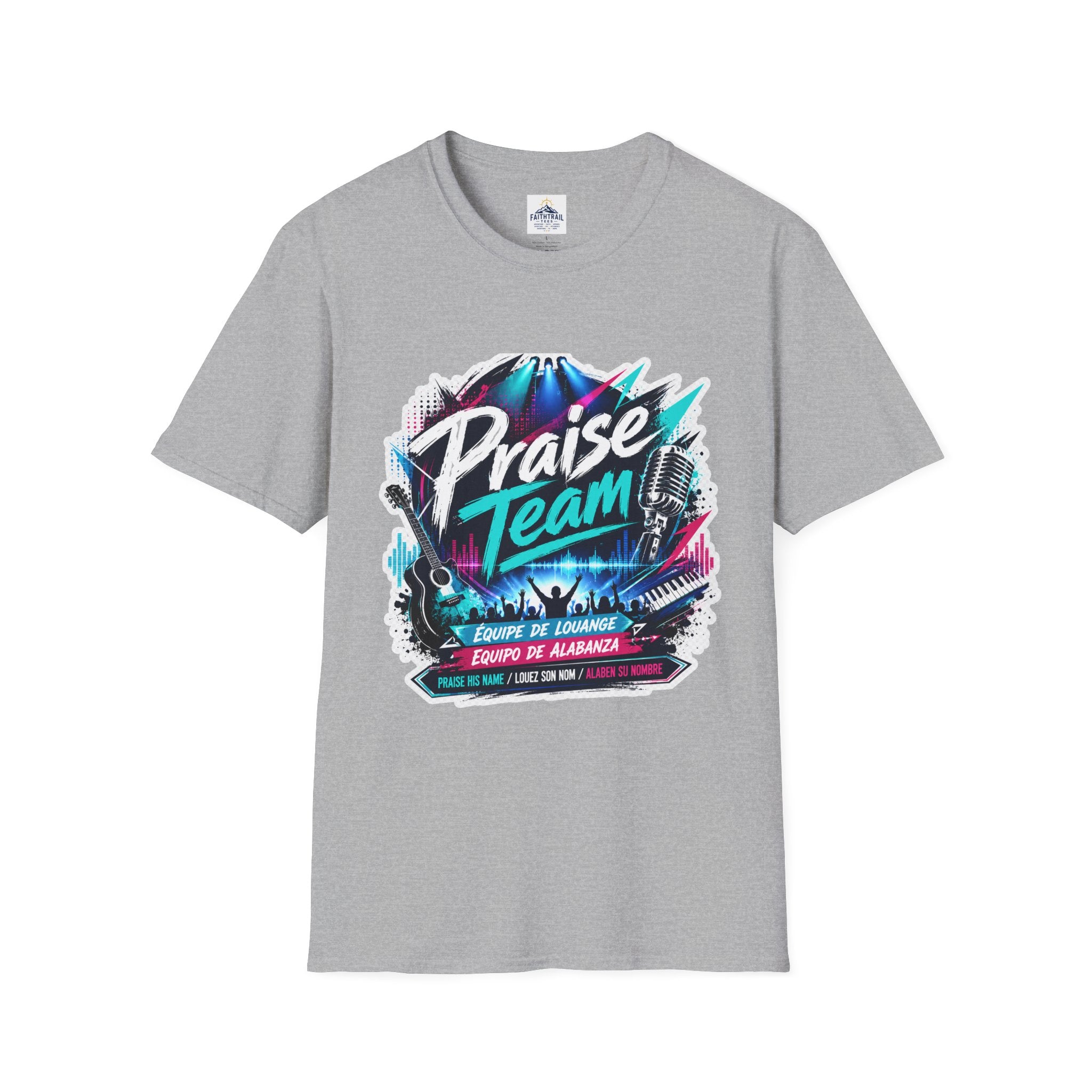 Praise Team T‑Shirt — Worship Band Graphic Tee