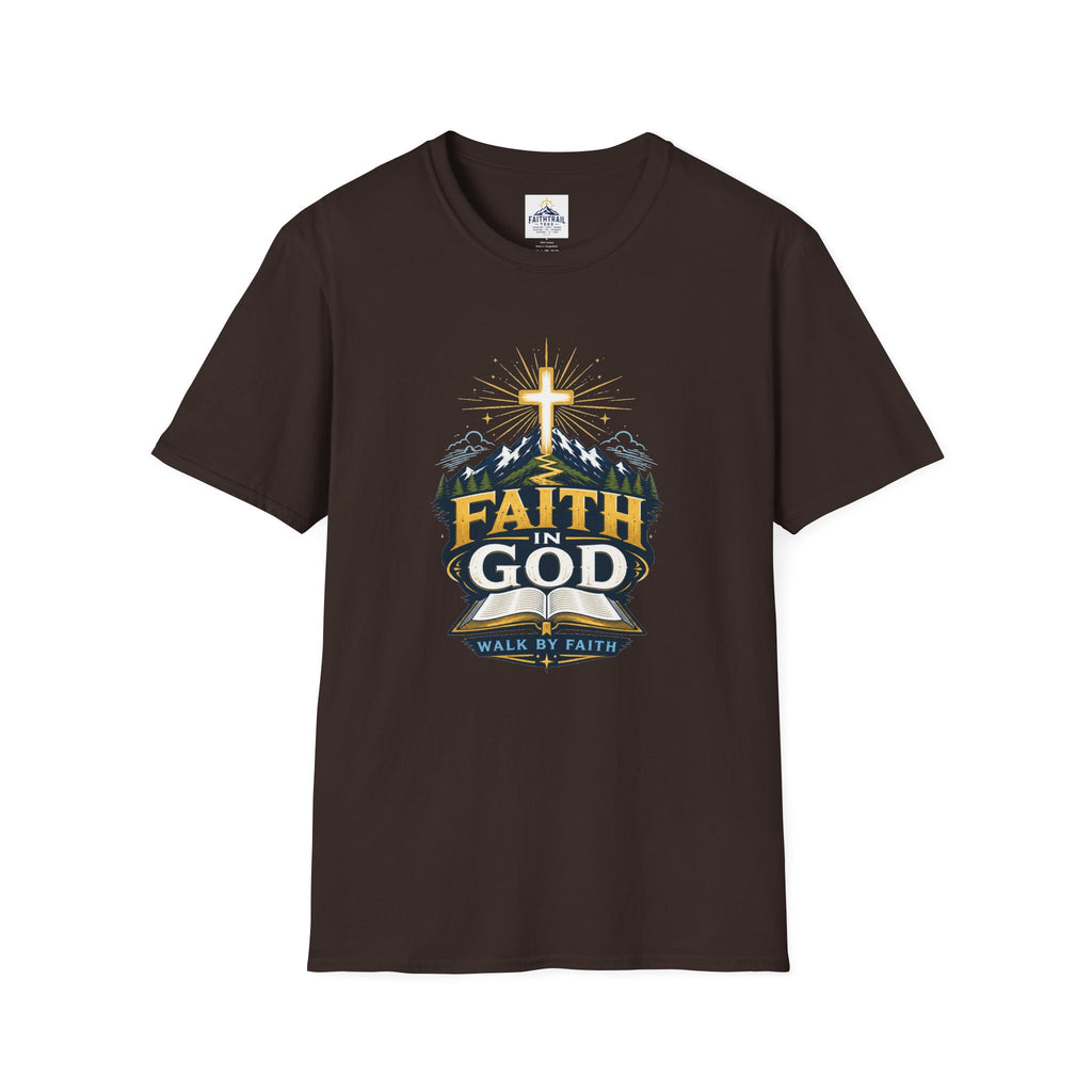 Faith In God T-Shirt — Mountain Cross Christian Tee