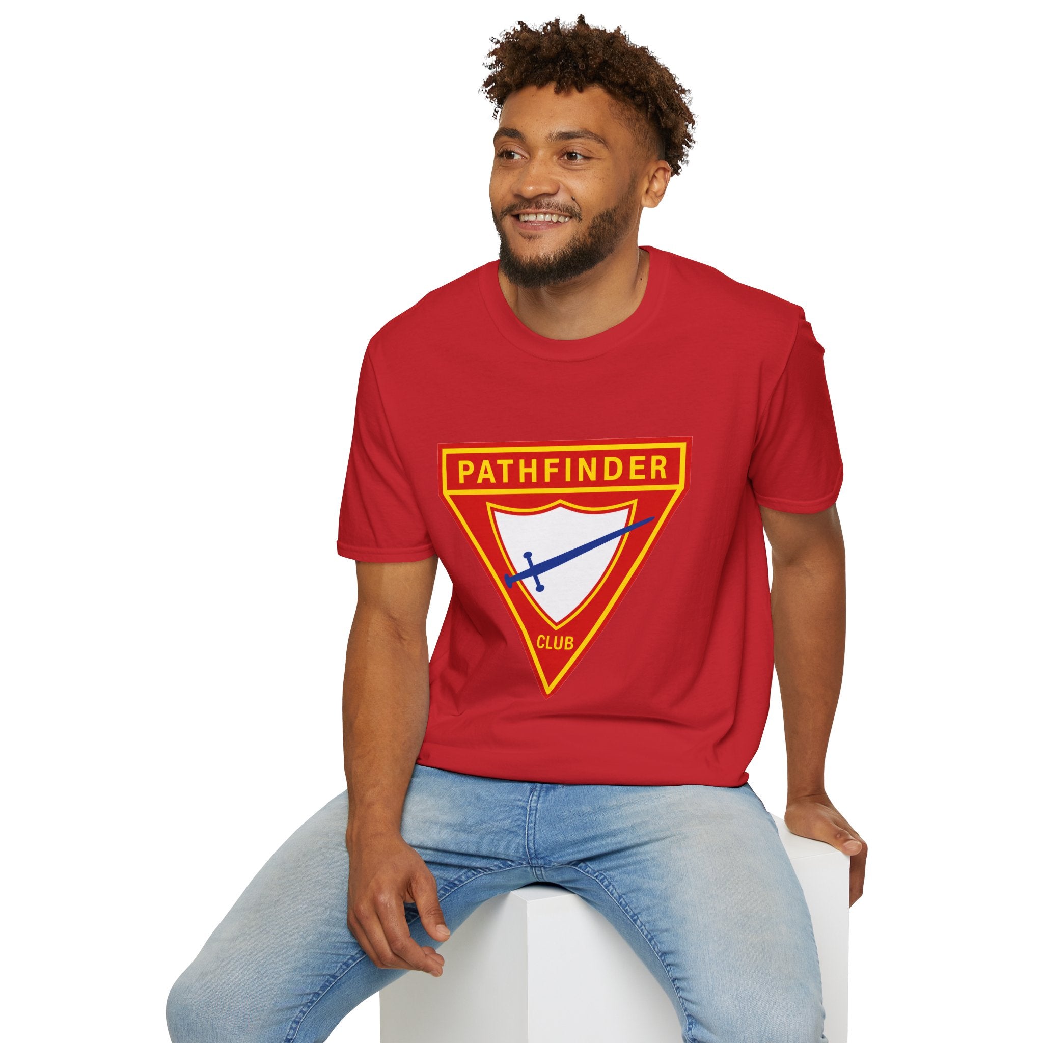 Pathfinder Club T-Shirt — Retro Shield Logo Tee
