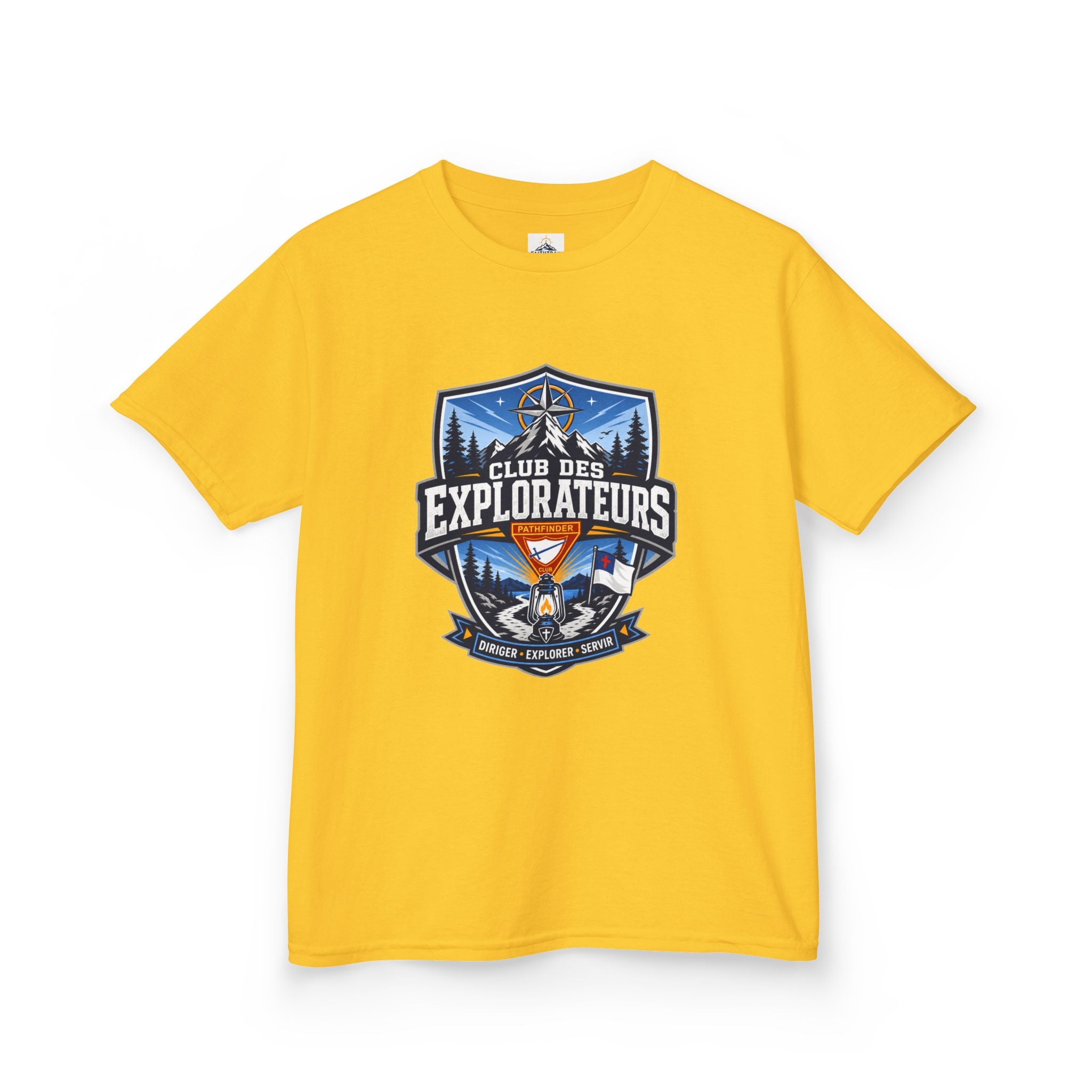 T-shirt unisexe pour Enfants Club des Explorateurs | Lanterne