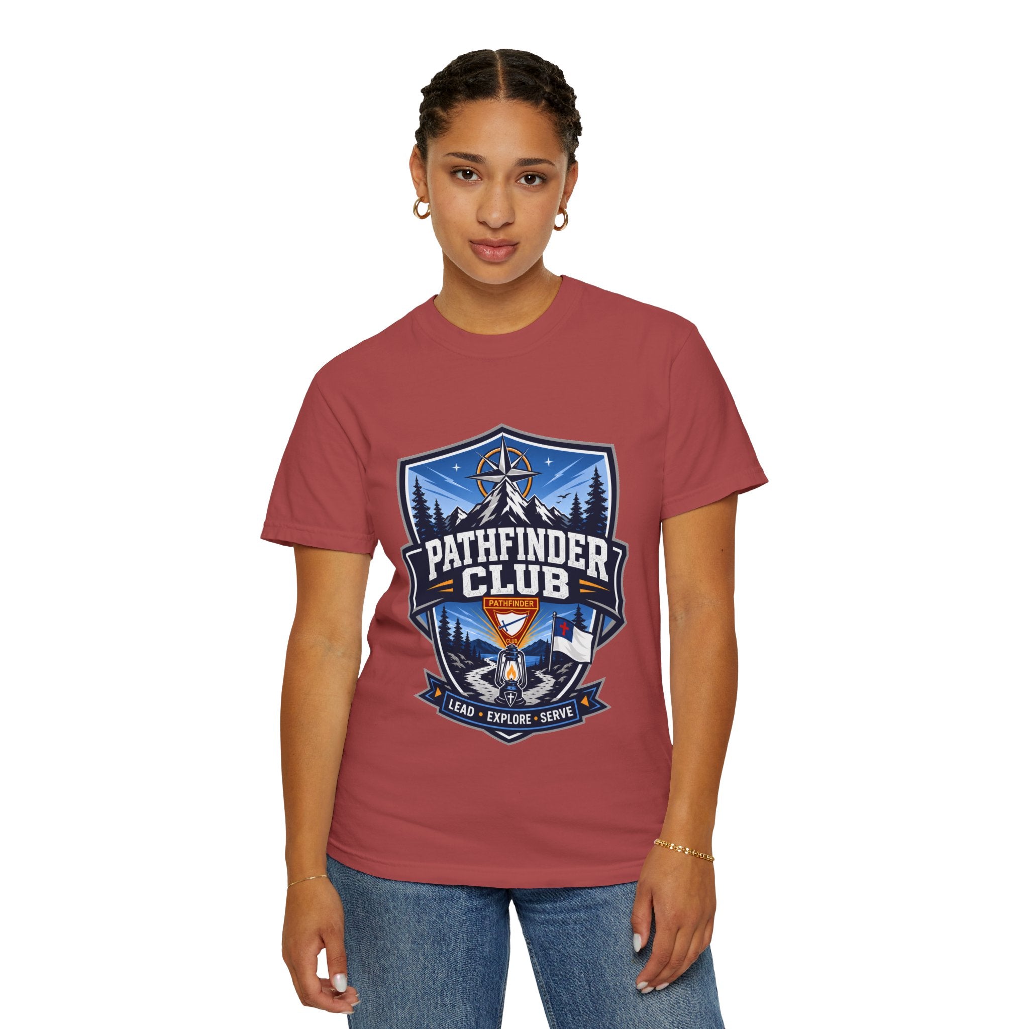 Pathfinder Club Adult Unisex T-shirt | Lantern
