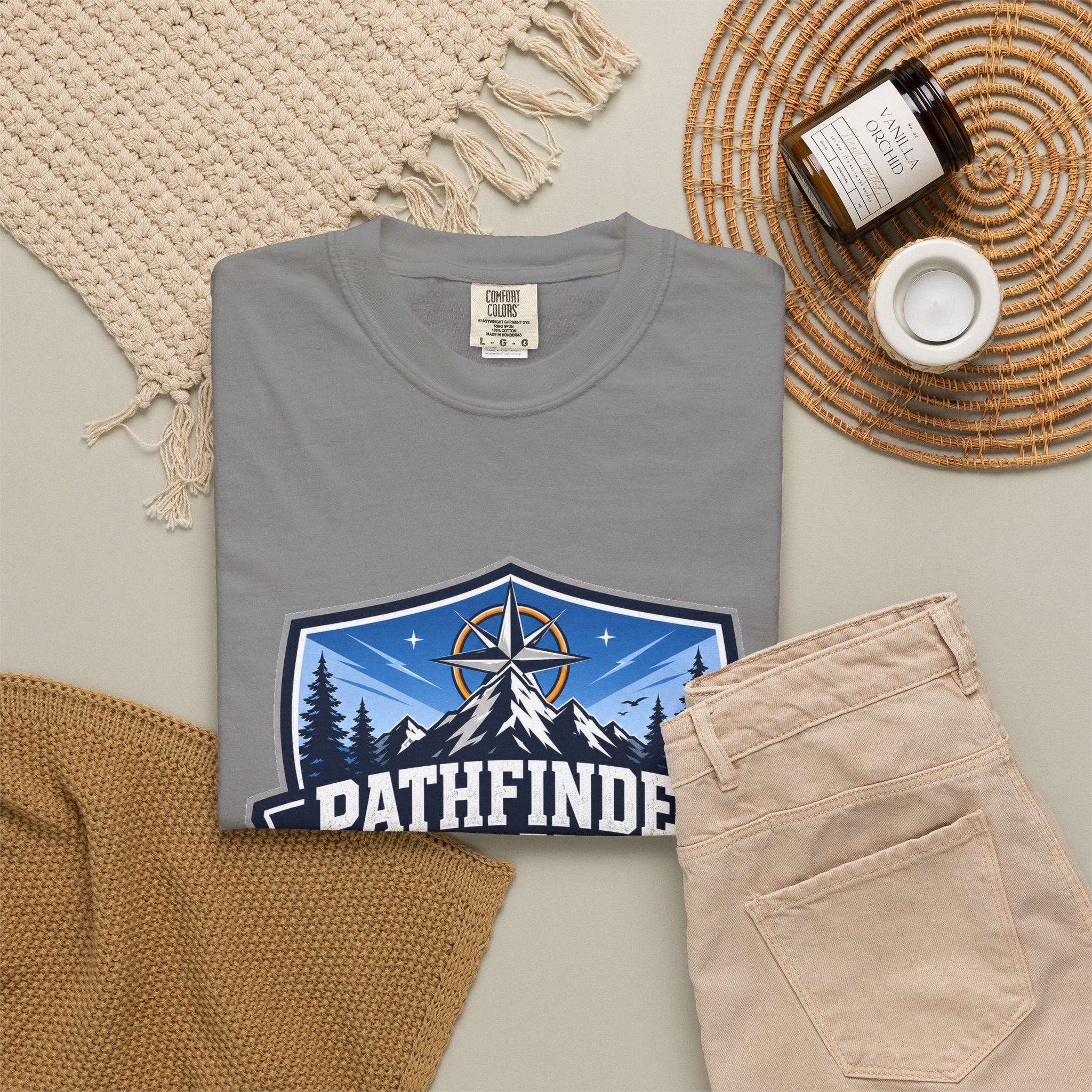 Pathfinder Club Adult Unisex T-shirt | Lantern