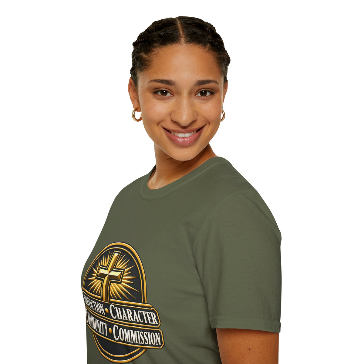 Conviction • Character Christian T-Shirt — Cross Faith Ministry Tee