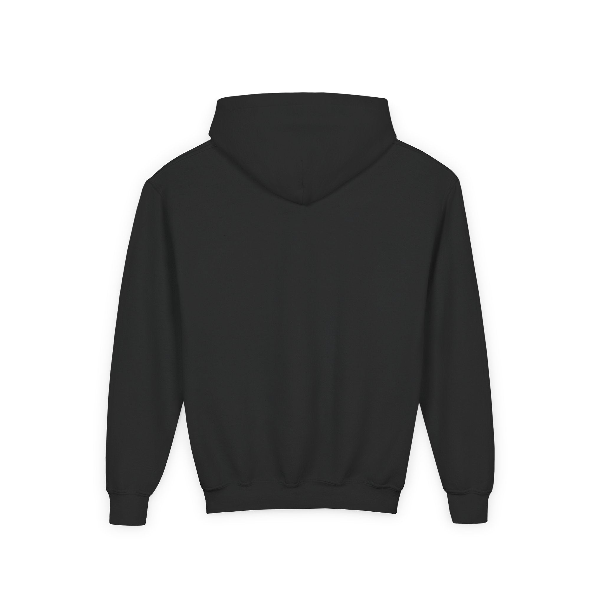Pathfinder Cross Silhouette youth hoodie | Christian scout adventure design