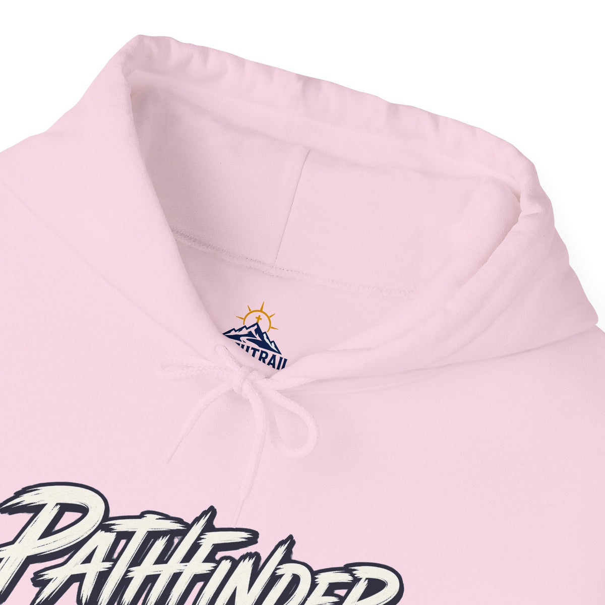 Pathfinder Graphic Hoodie — Retro Script Logo Pullover