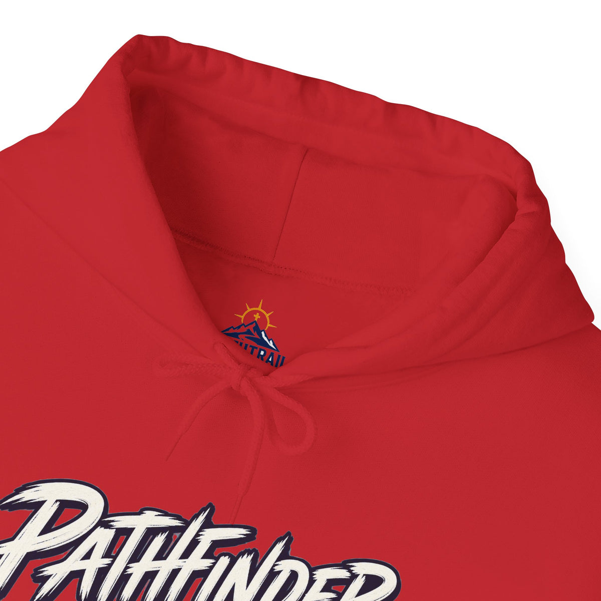 Pathfinder Graphic Hoodie — Retro Script Logo Pullover